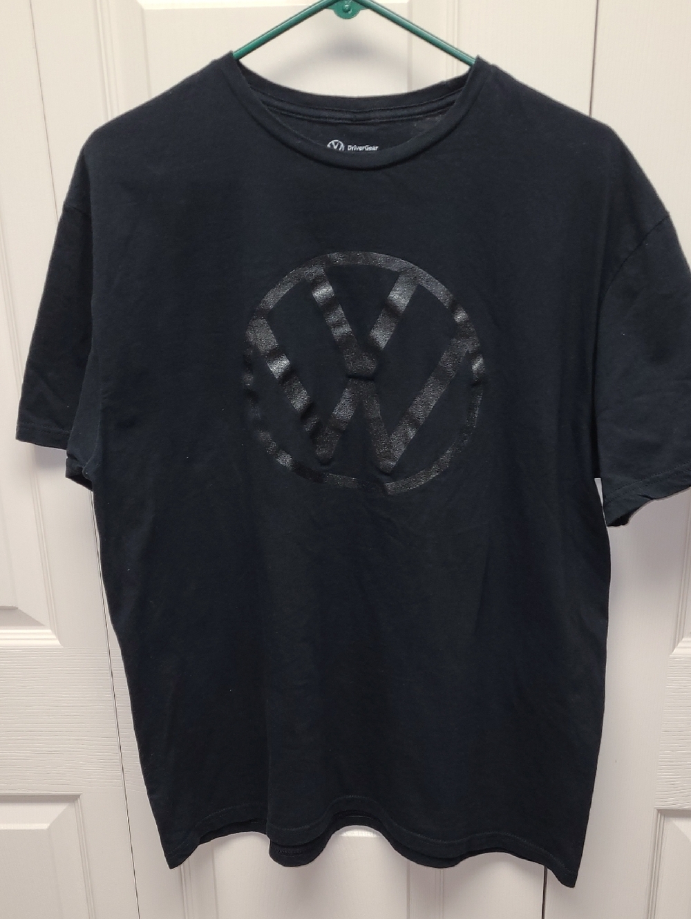 Black Volkswagen Logo Short Sleeve Tee